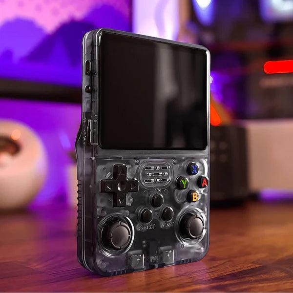 Retro-Handheld-Spielkonsole mit HD-Bildschirm und USB-Ladung