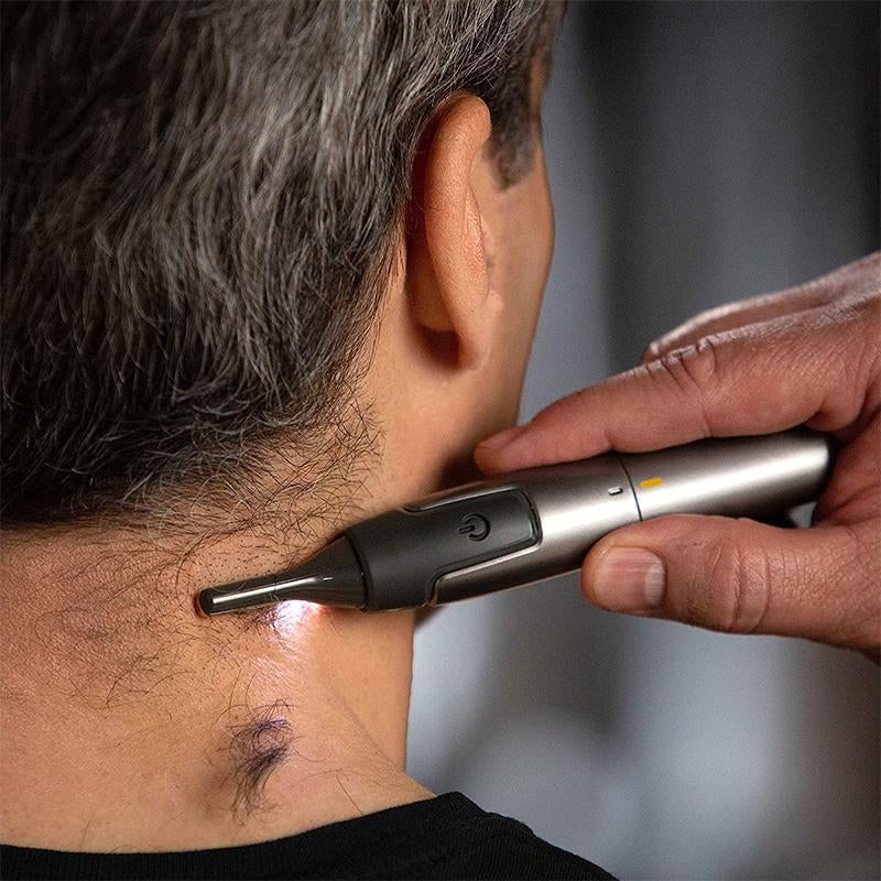 AeroTrim 超薄精密修剪器，适用于胡须、鼻毛和眉毛
