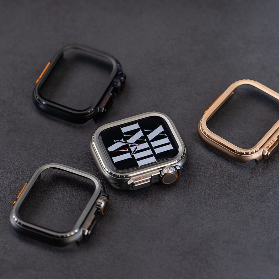 Robust titanlegeringskasse for Apple Watch