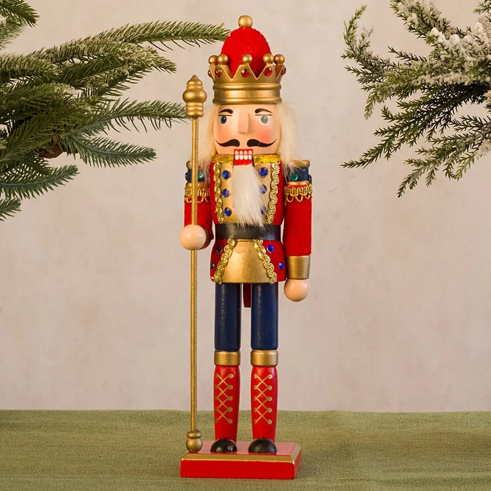 Vinterglans Tre Nøtteknekker Soldatfigur for Tidløs Juleglede