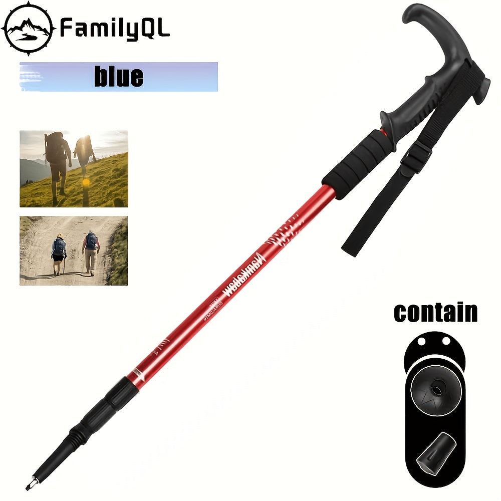Foldable Aluminum Hiking Stick