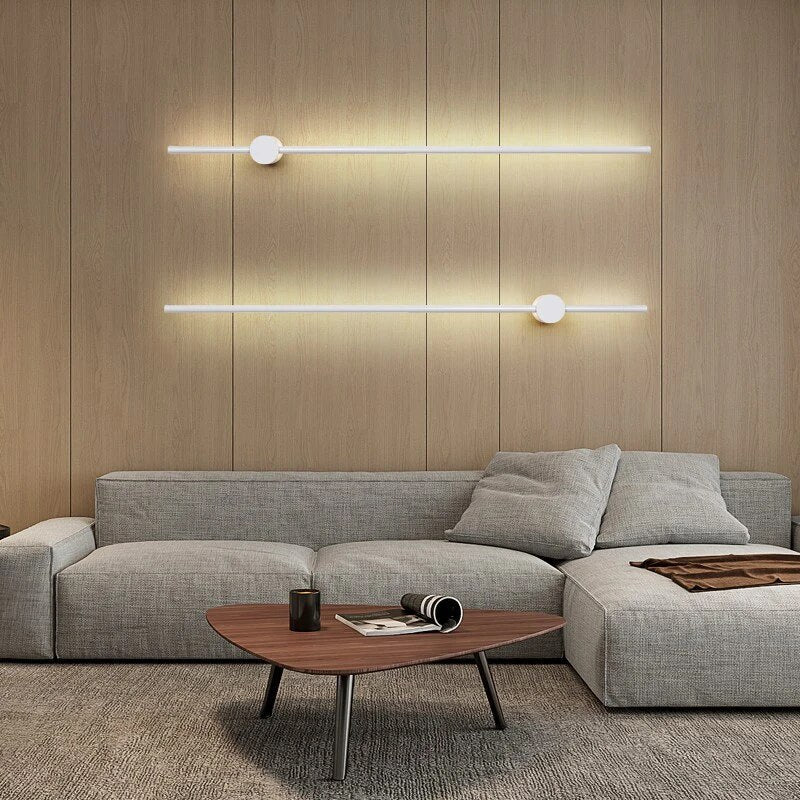 Lampa ścienna LumaNova w stylu minimalistycznym do nowoczesnych wnętrz