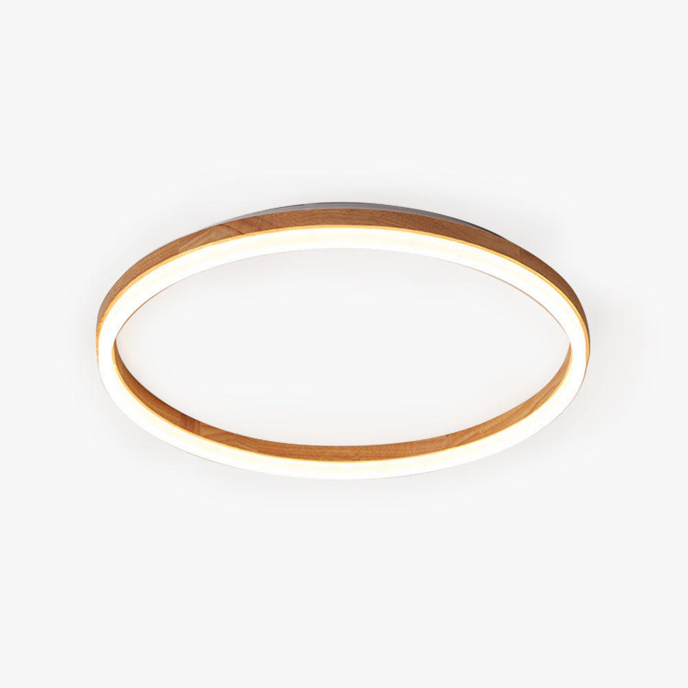 Tomo Flush Mount Ceiling Light Wood - Neutralighting