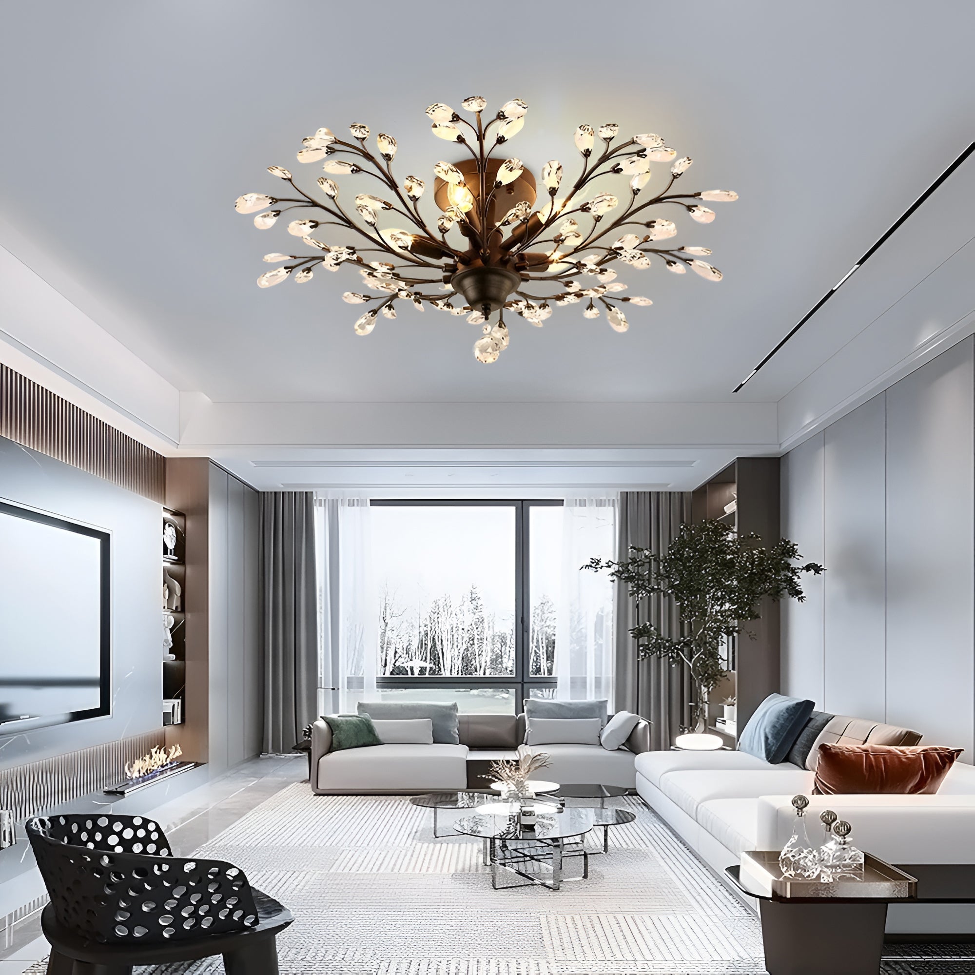 PetalGlow Ceiling Light | Orntli