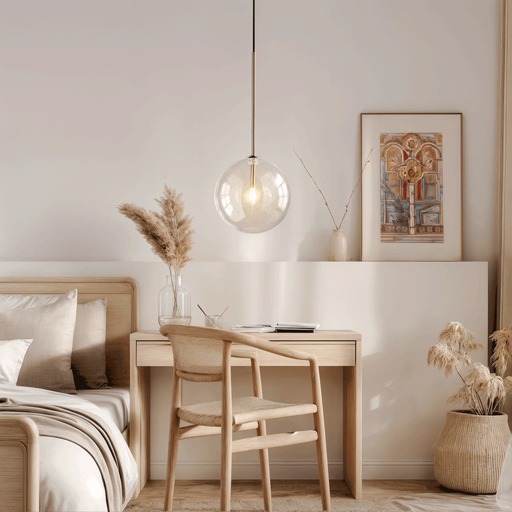 Glass Globe Pendant Lights | Orntli