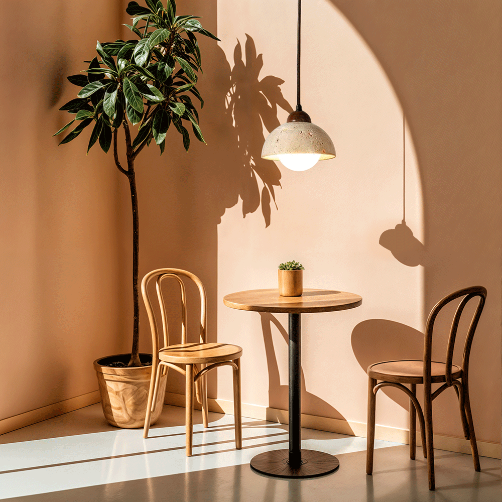 Lampade a sospensione Travertine Solena | Orntli