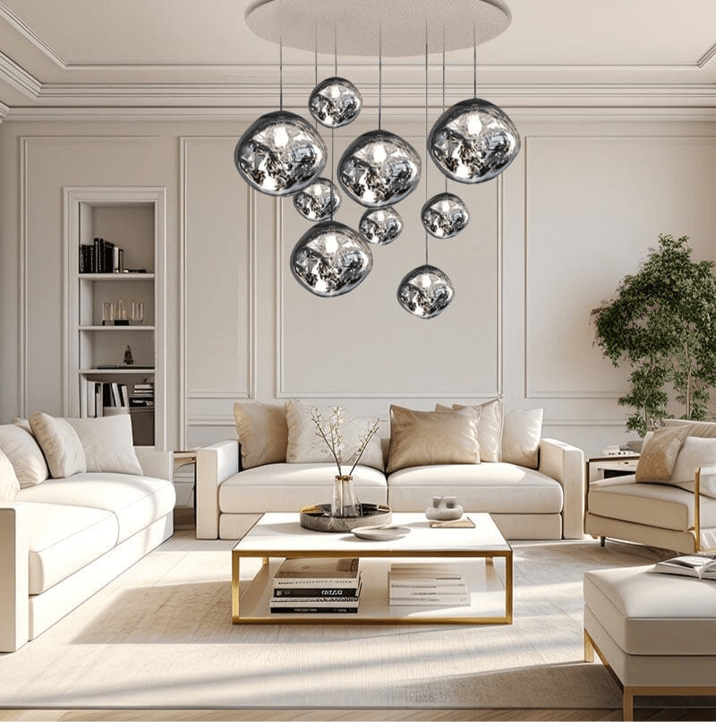 Kivra | Nordic Lava Cluster Chandelier | Orntli