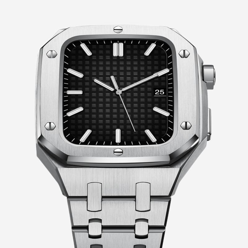 AP9006 316Lステンレススチールバンド ステンレススチールケース Apple Watch用レトロフィットキット
