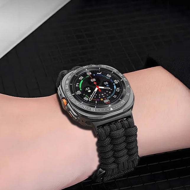 Utendørs nylonvevd klokkerem for Samsung Ultra-klokke