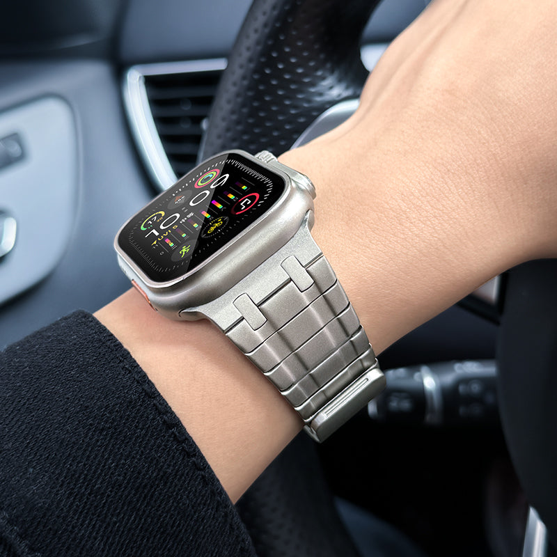 Banda magnética AP de acero inoxidable esmerilado para Apple Watch