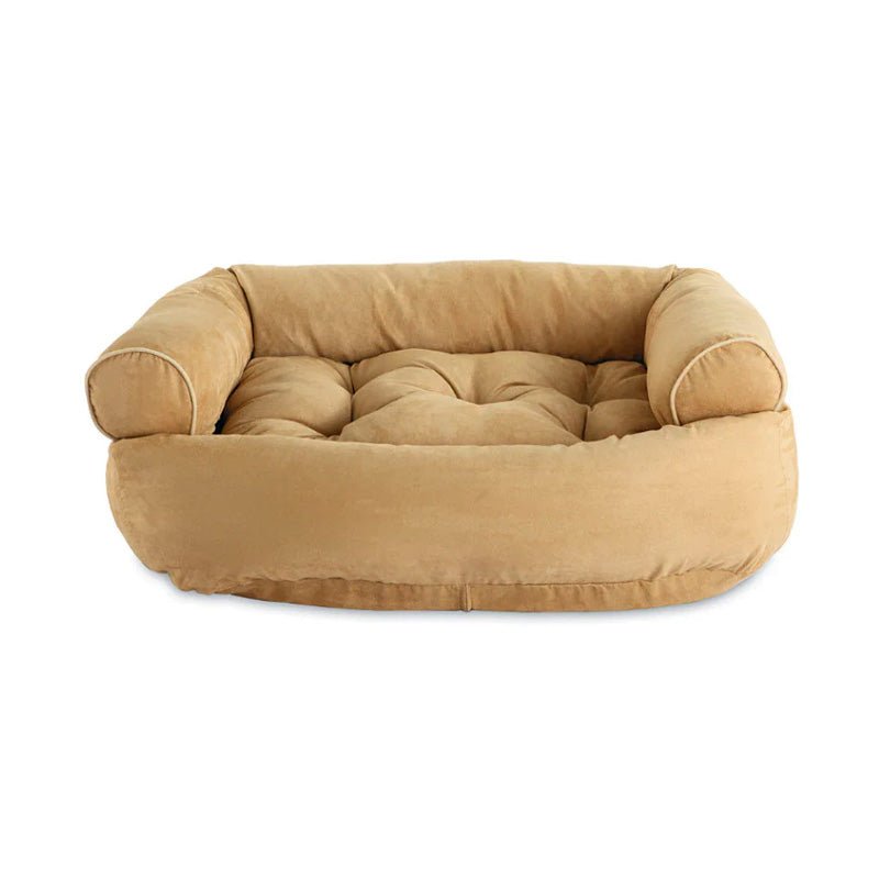Ortopedyczna sofa dla psa CozyPaws z wysokimi bokami dla niespokojnych i starszych psów