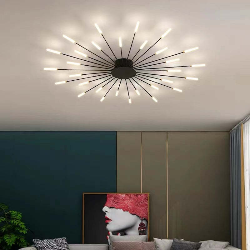 Candeeiro suspenso Lunara Nordic Fireworks minimalista