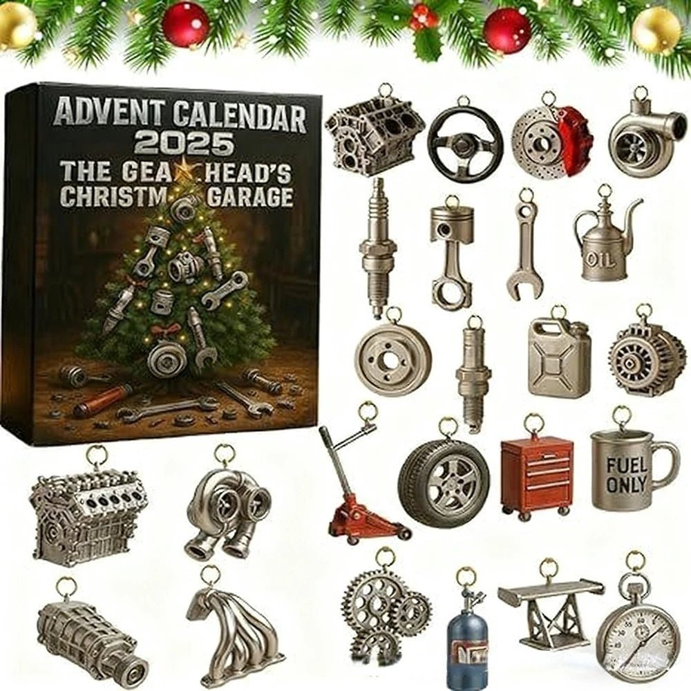 ToolForge Adventskalender 2025 für Männer und Werkstätten, 24 Tage voller Elektrowerkzeuge