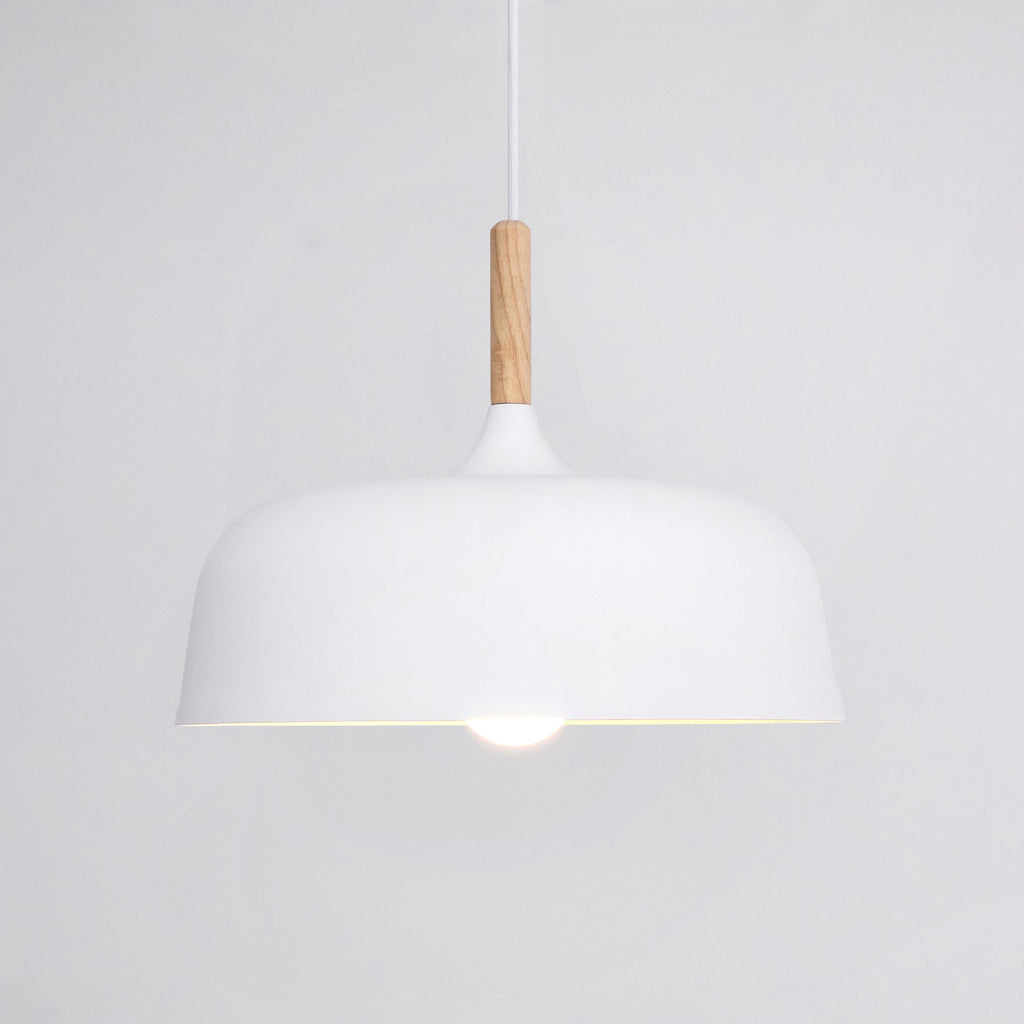 Meşe palamudu sarkıt lamba — minimalist İskandinav tarzı