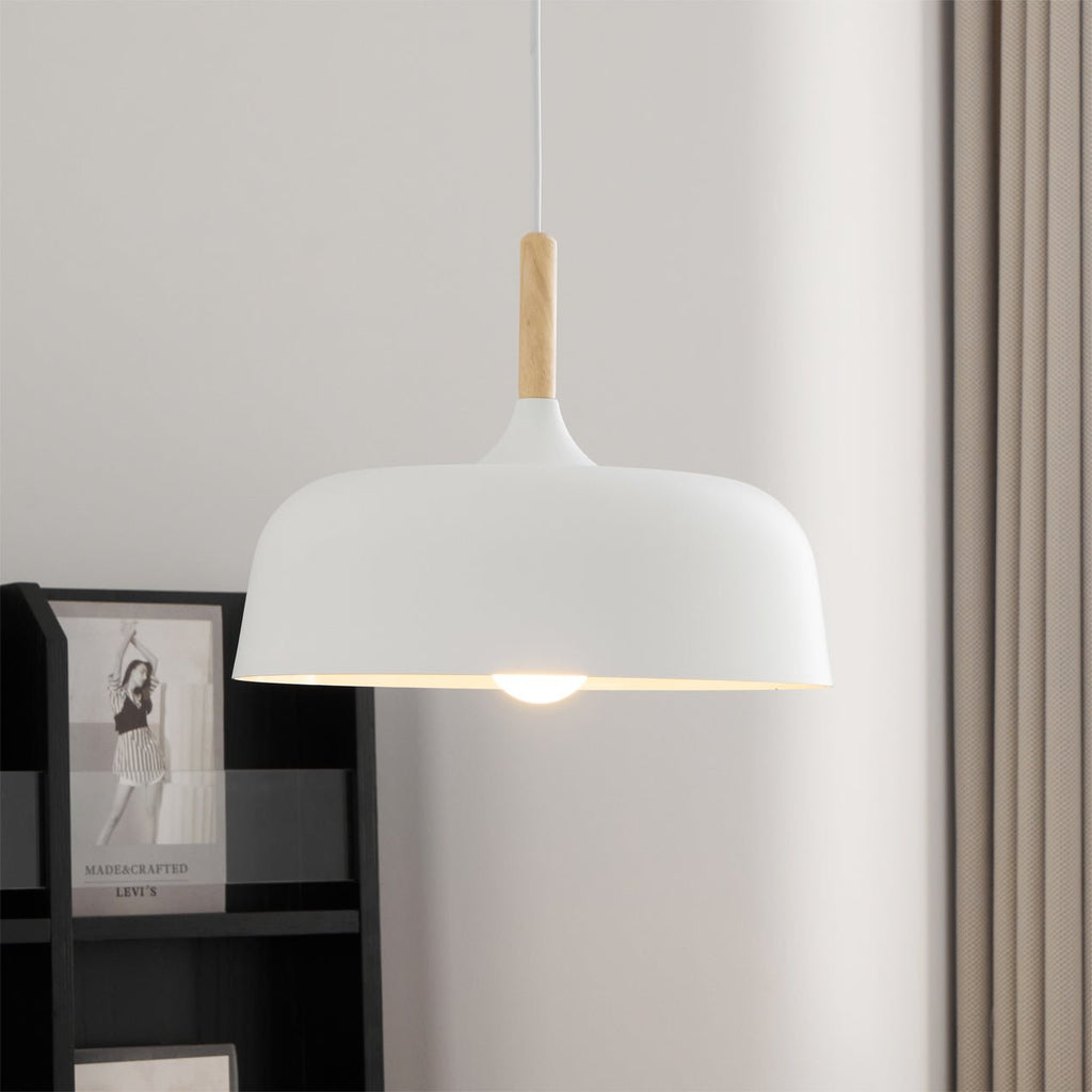 Meşe palamudu sarkıt lamba — minimalist İskandinav tarzı
