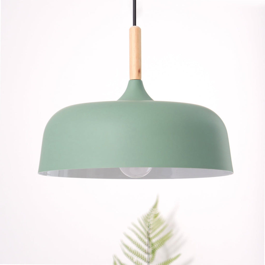 Meşe palamudu sarkıt lamba — minimalist İskandinav tarzı