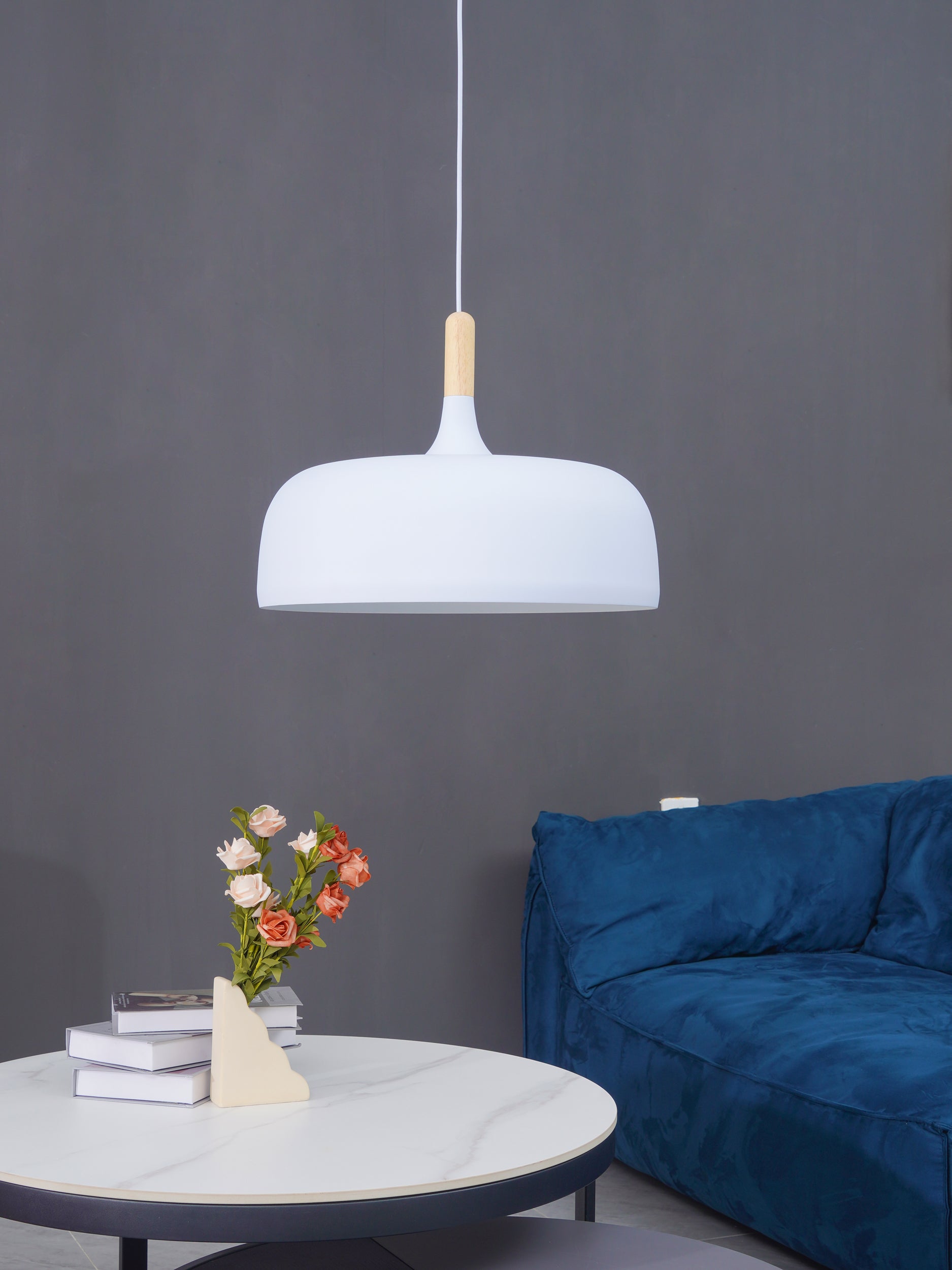 Meşe palamudu sarkıt lamba — minimalist İskandinav tarzı