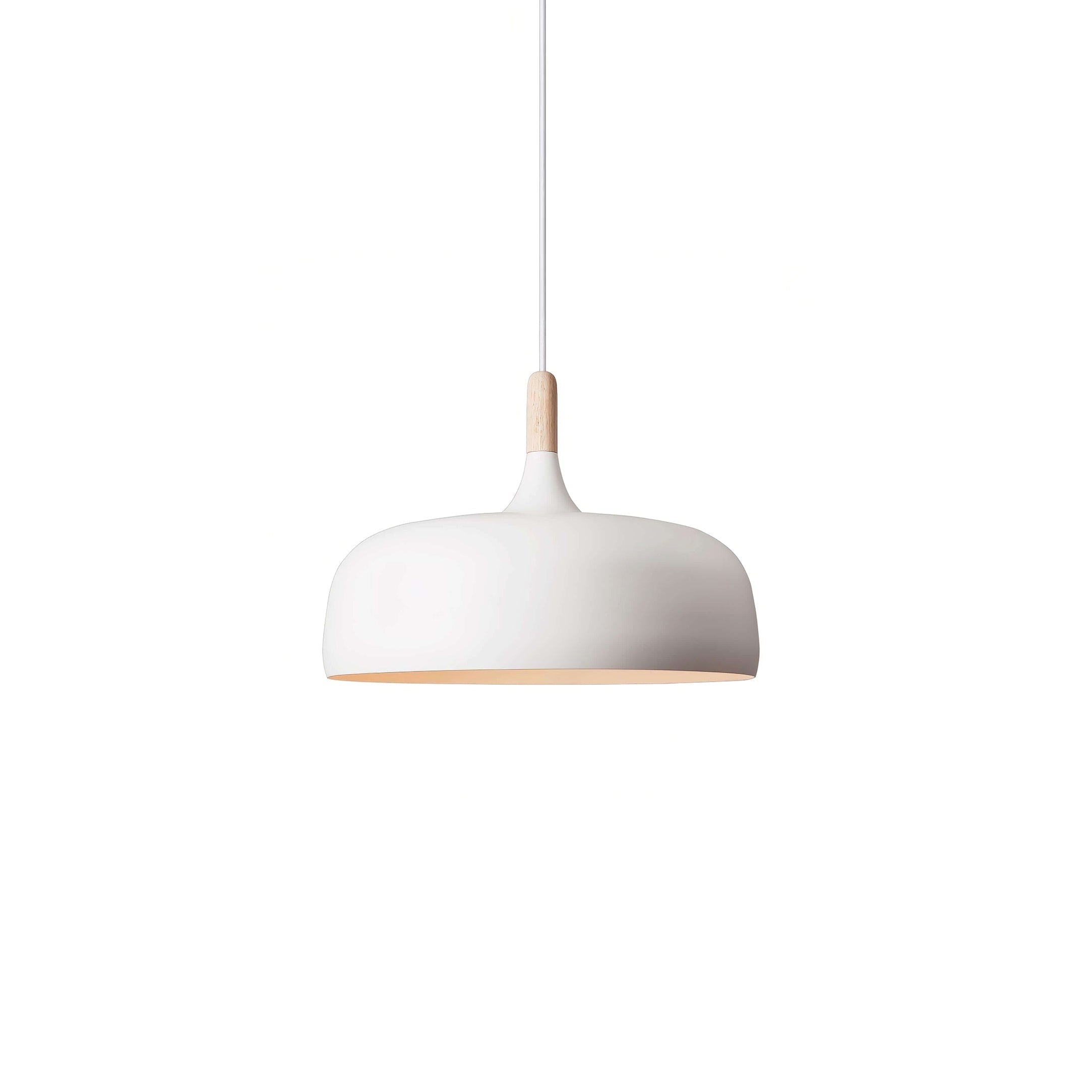 Meşe palamudu sarkıt lamba — minimalist İskandinav tarzı