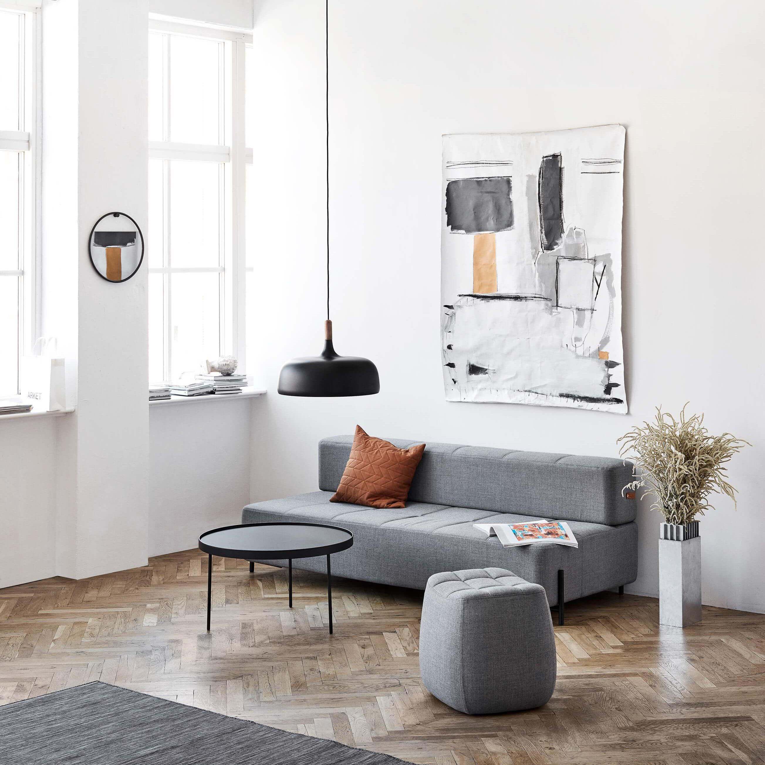 Meşe palamudu sarkıt lamba — minimalist İskandinav tarzı