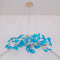 Ava Ginkgo Leaf Ceiling Chandeliers