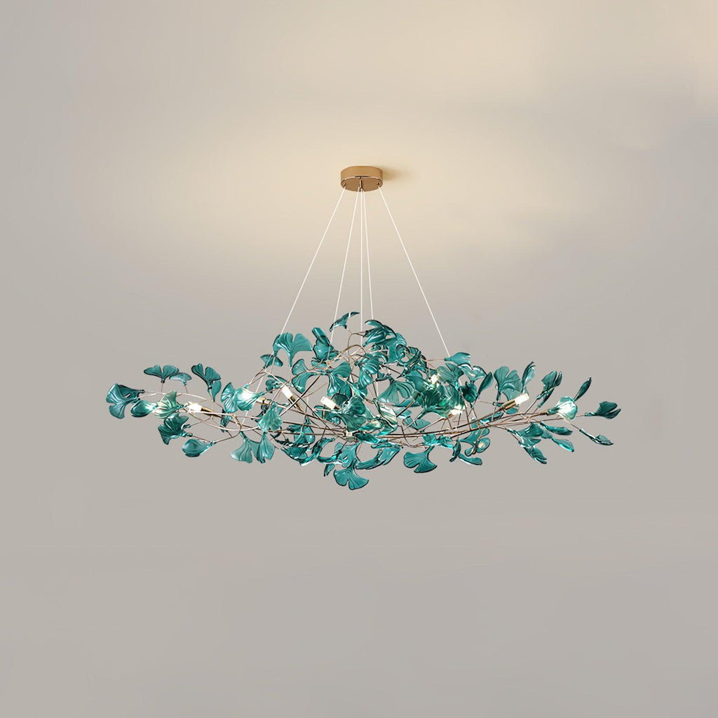 Ava Ginkgo Leaf Ceiling Chandeliers