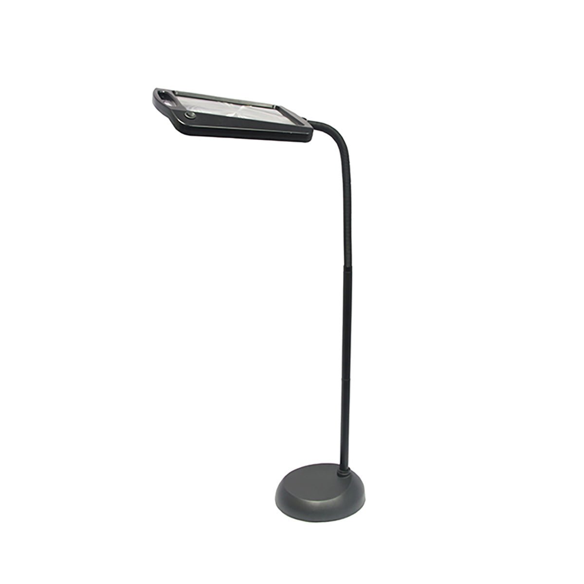 CraftLume 3-fache Lupen-Stehlampe mit hellem LED-Licht für Bastler