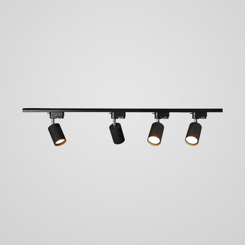 LED bodové svítidlo na lištu — 5 nastavitelných hlavic, otočení o 325°, 100cm, ~36W
