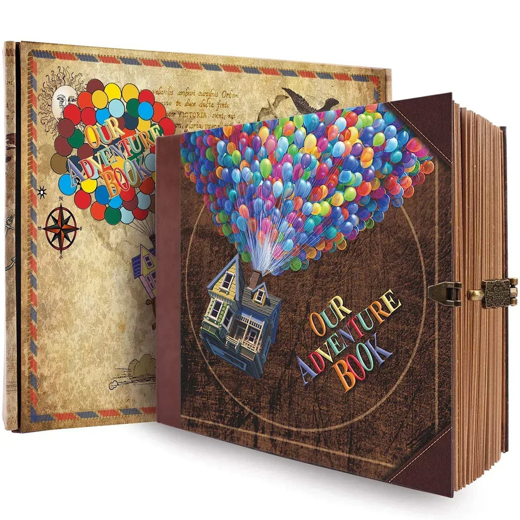 Aurora DIY-scrapbog til par og familier, 146 retro-sider