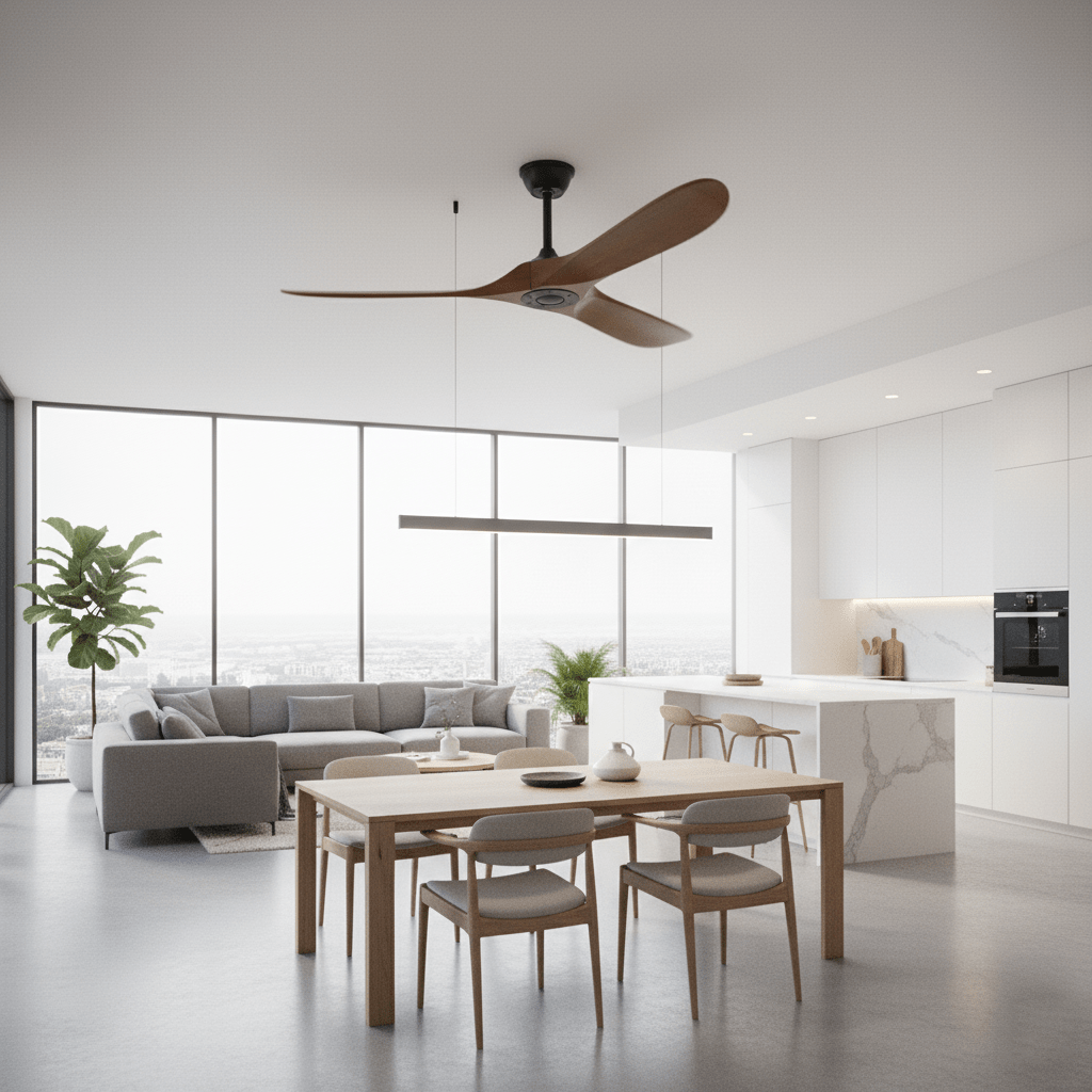 Aero Breeze aerodinamikai propelleres mennyezeti ventilátor