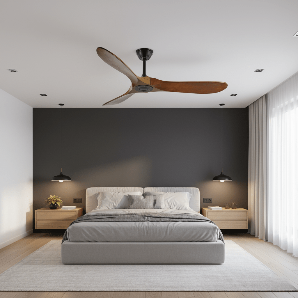 Aero Breeze aerodinamikai propelleres mennyezeti ventilátor