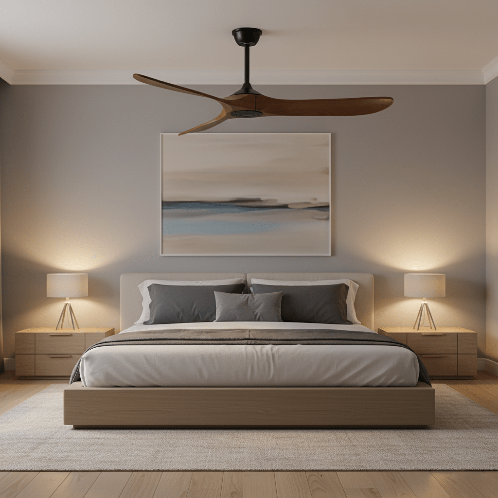 Aero Breeze aerodinamikai propelleres mennyezeti ventilátor