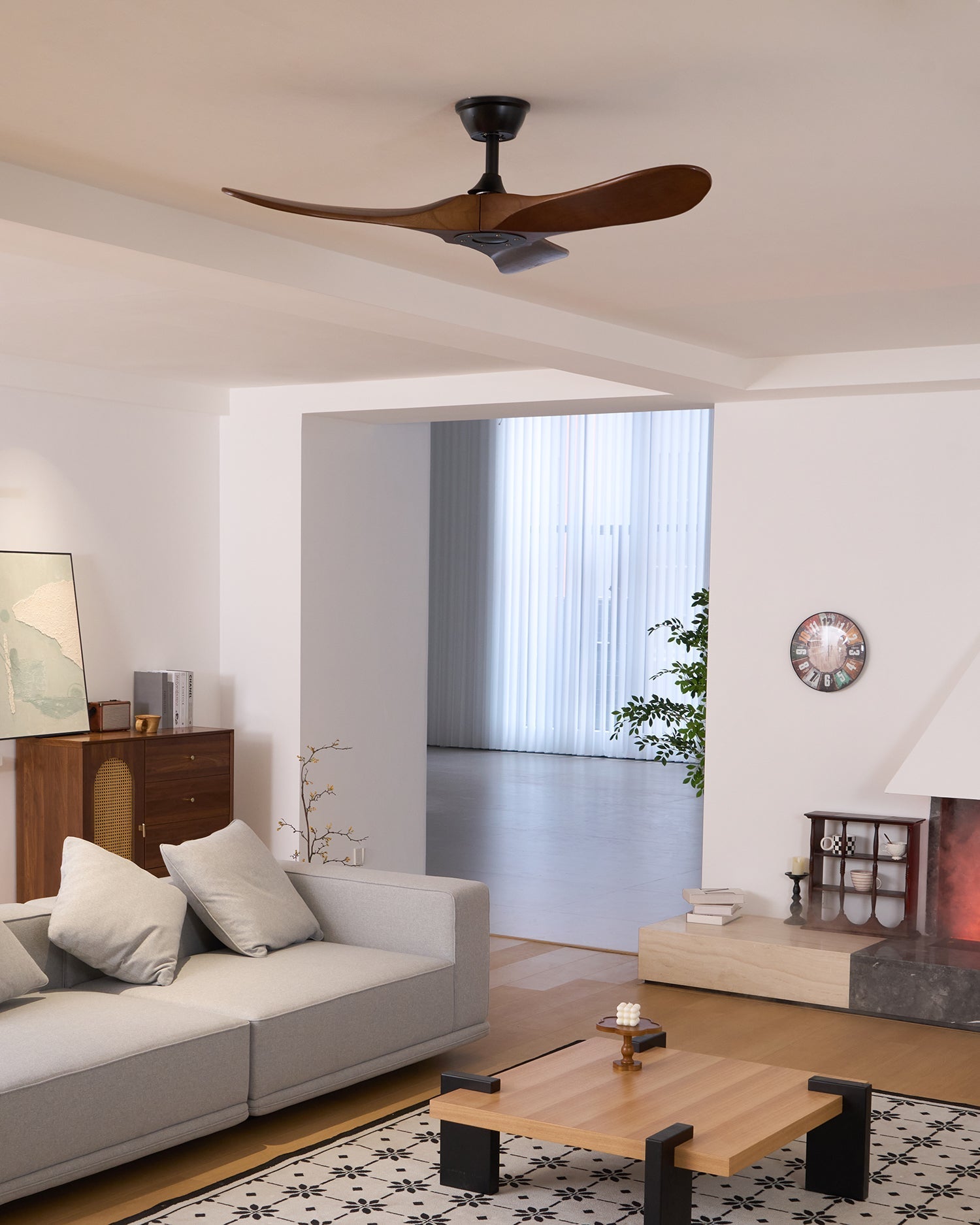 Aero Breeze aerodinamikai propelleres mennyezeti ventilátor