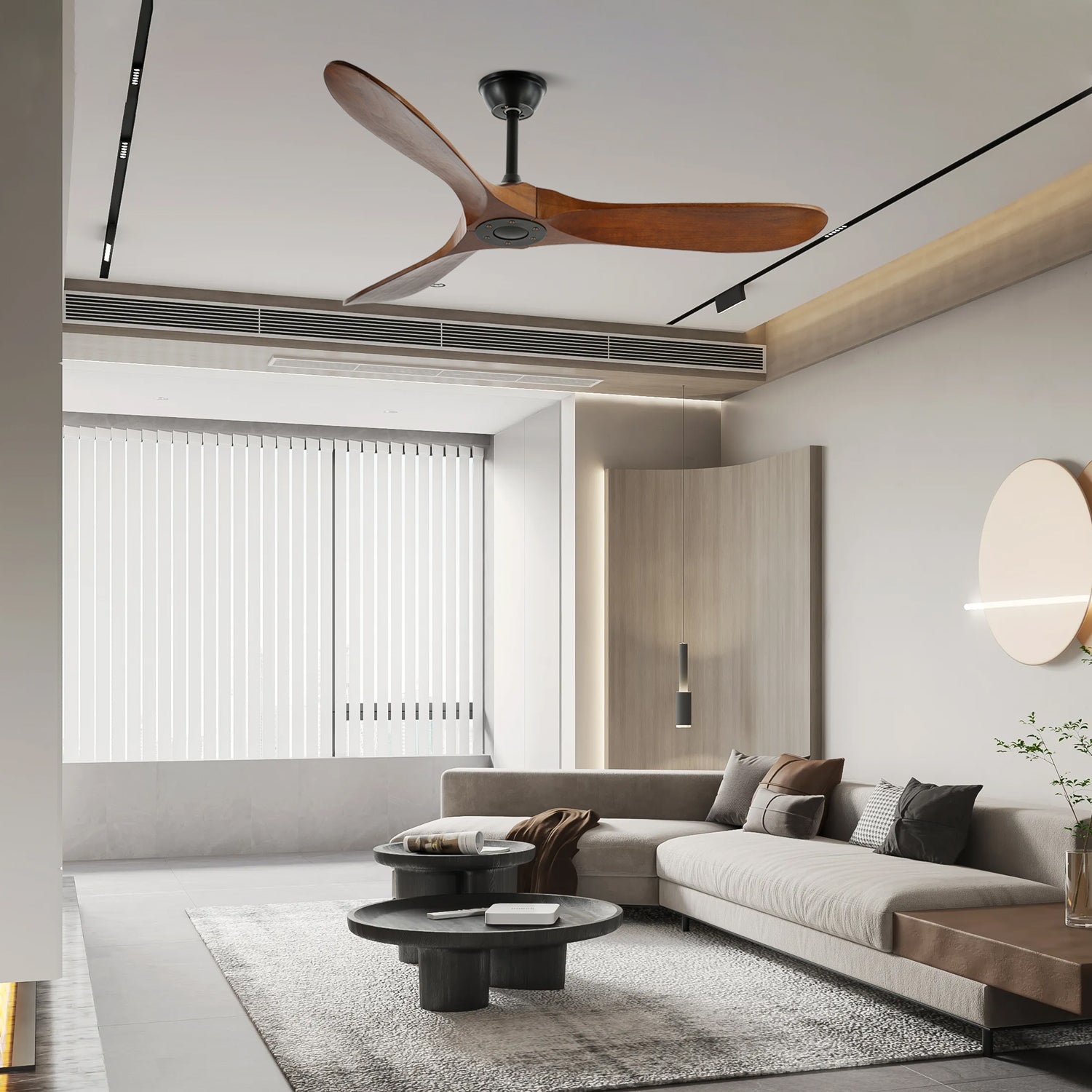 Aero Breeze aerodinamikai propelleres mennyezeti ventilátor