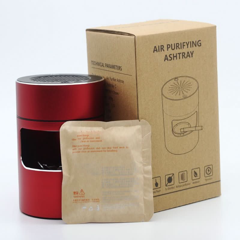AirNova Portable Smokeless Ashtray For On The Go Smokers With HEPA Filter USB Battery