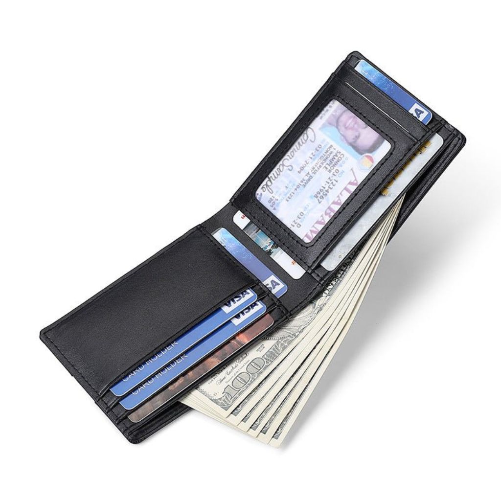 Portefeuille en cuir pour AirTag