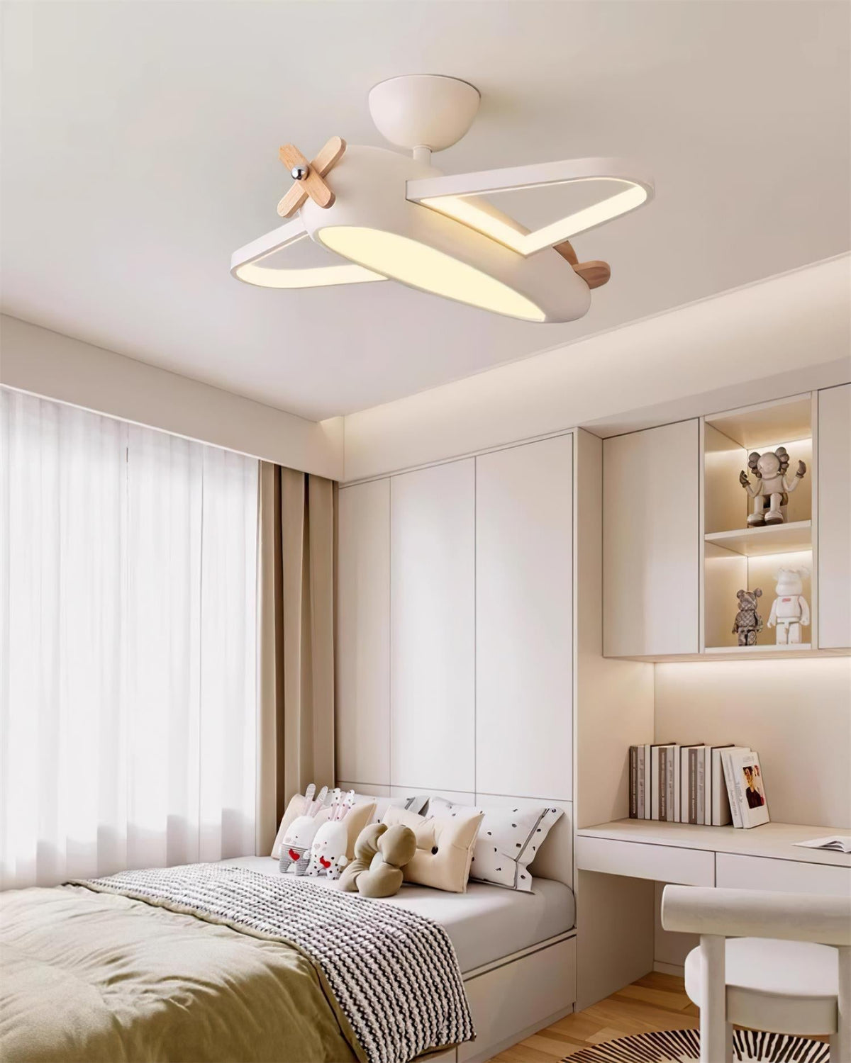 Hardwired Airplane Ceiling Light – Integrated 3000K LED