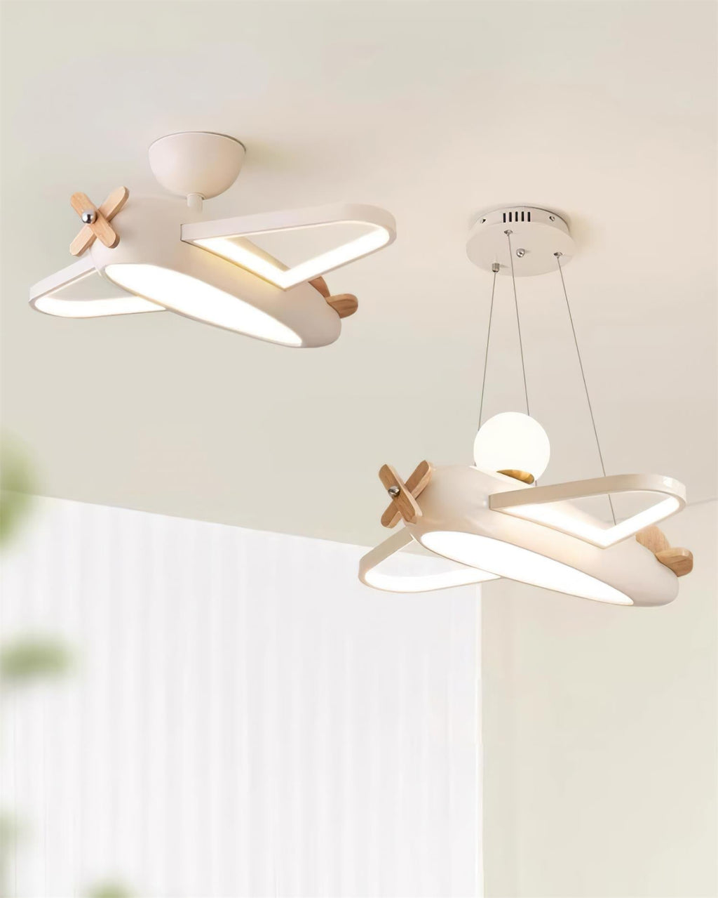 Hardwired Airplane Ceiling Light – Integrated 3000K LED