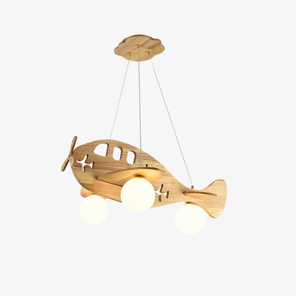 Airplane Pendant Lamp — Durable Construction, Bright Colors