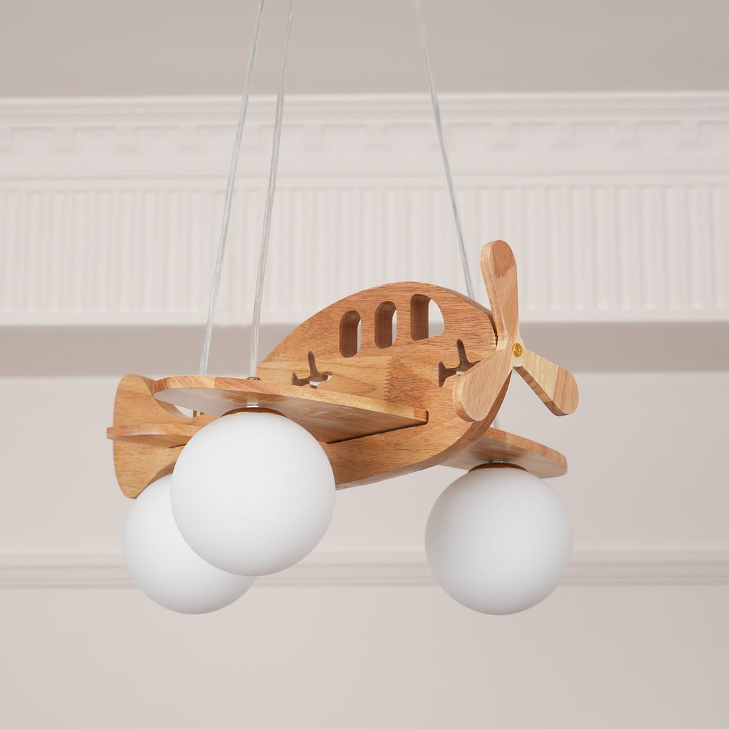 Airplane Pendant Lamp — Durable Construction, Bright Colors