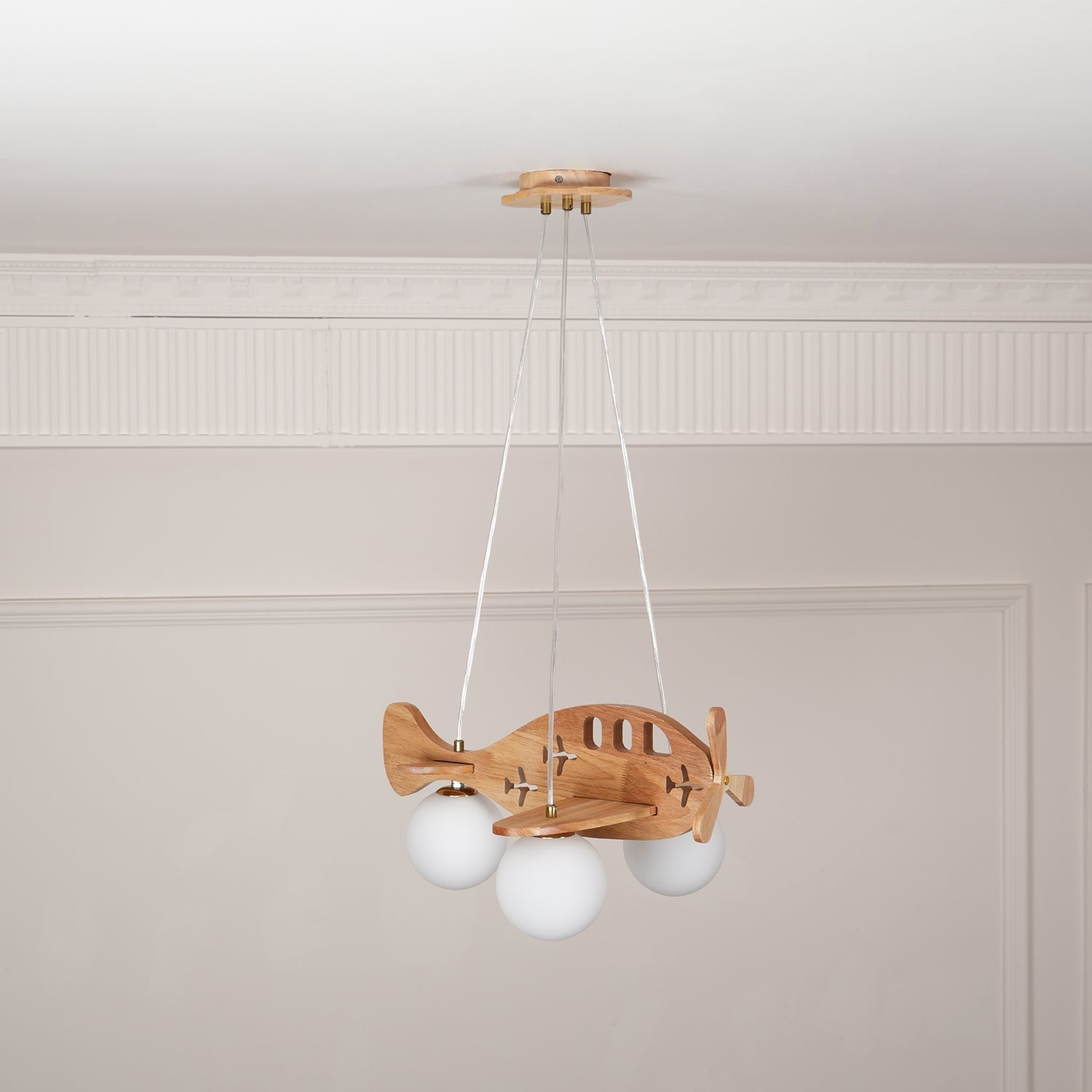 Airplane Pendant Lamp — Durable Construction, Bright Colors