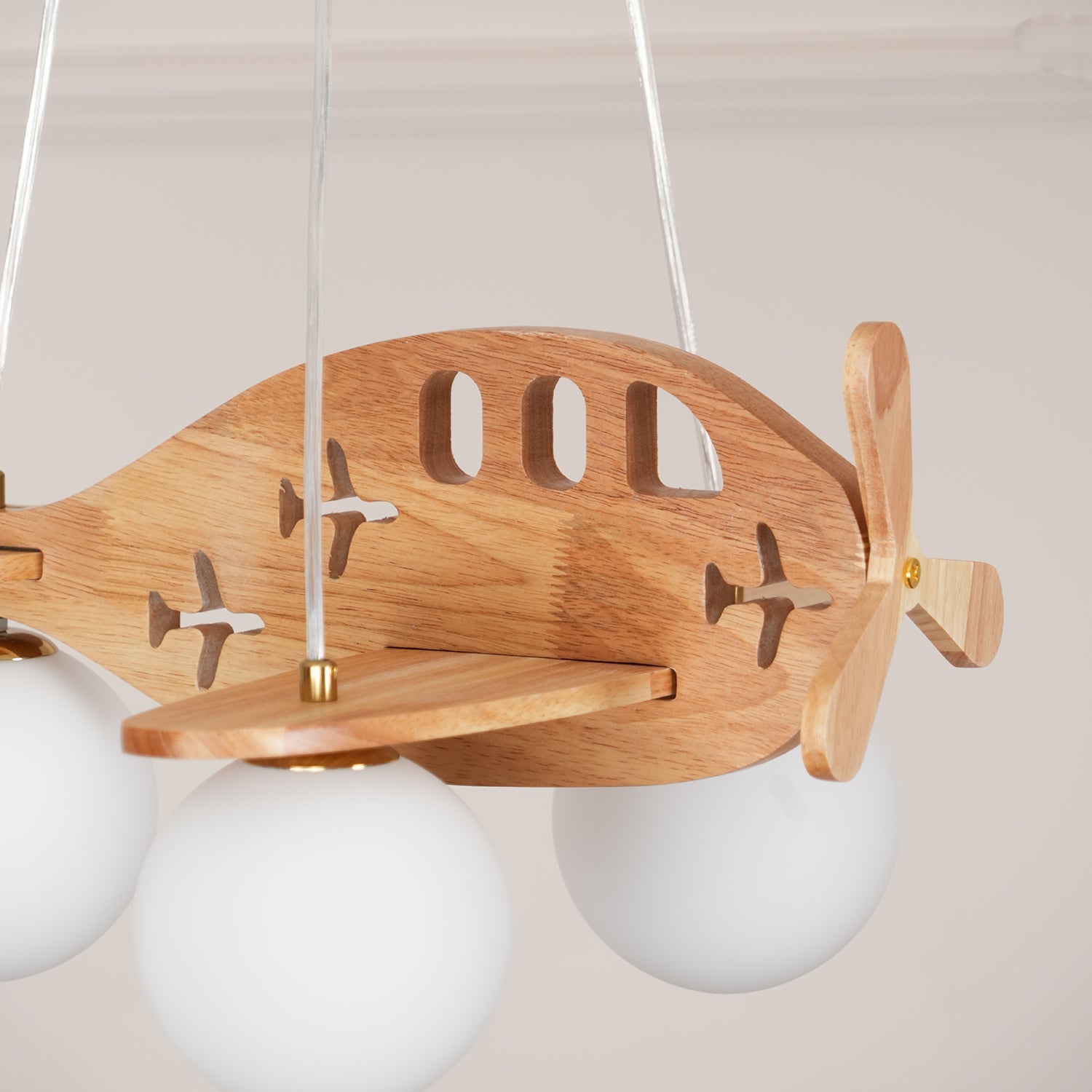 Airplane Pendant Lamp — Durable Construction, Bright Colors