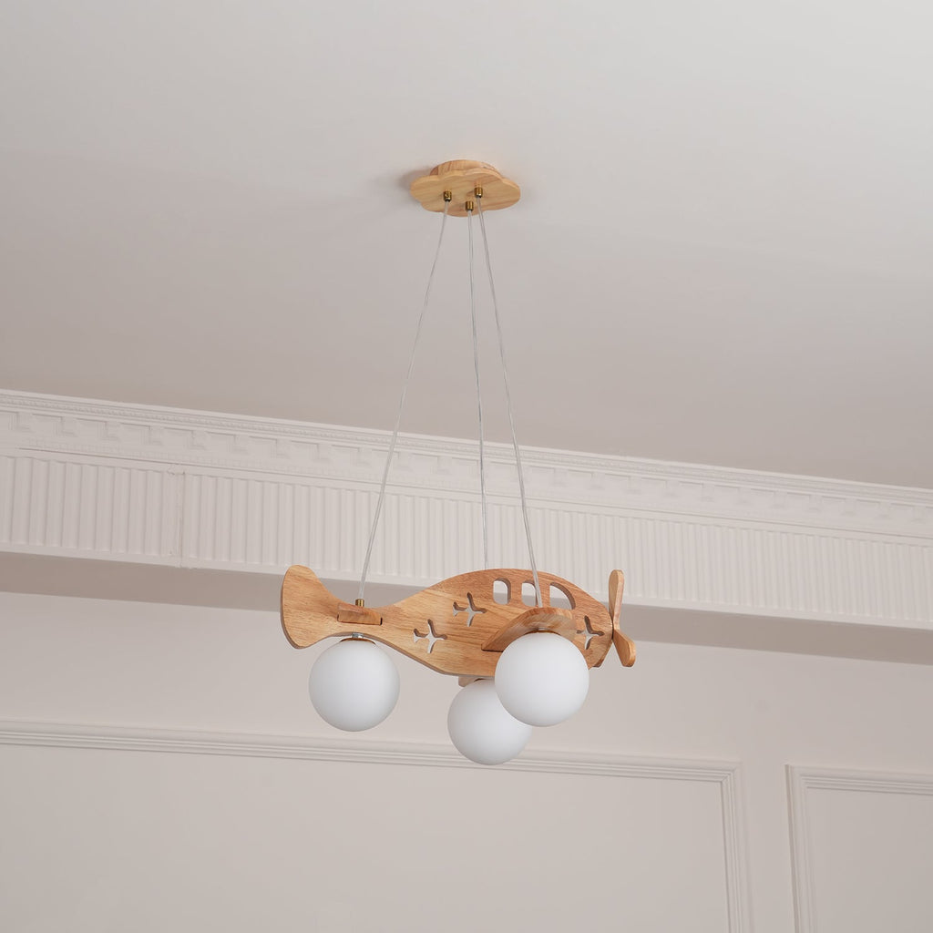 Airplane Pendant Lamp — Durable Construction, Bright Colors