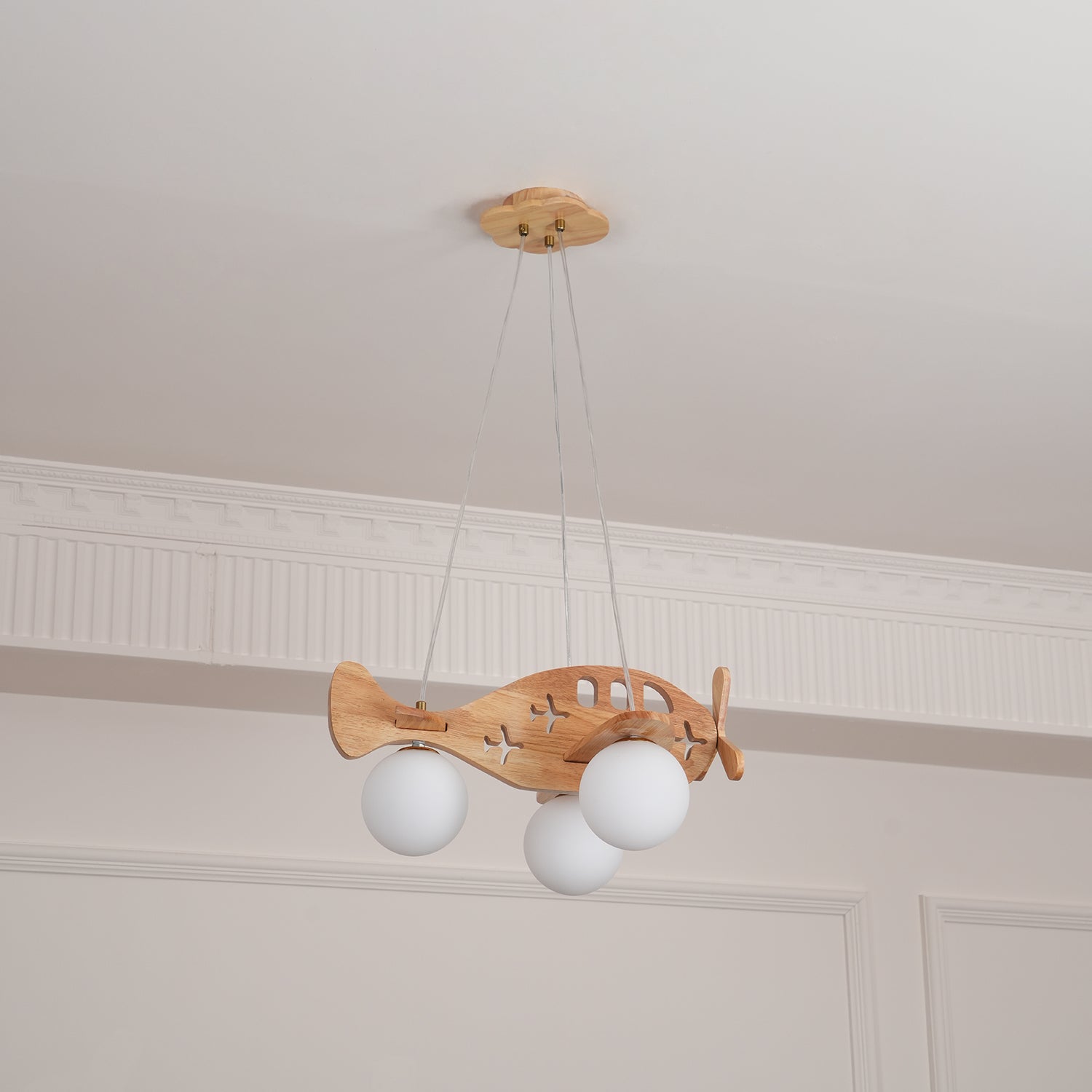 Airplane Pendant Lamp — Durable Construction, Bright Colors