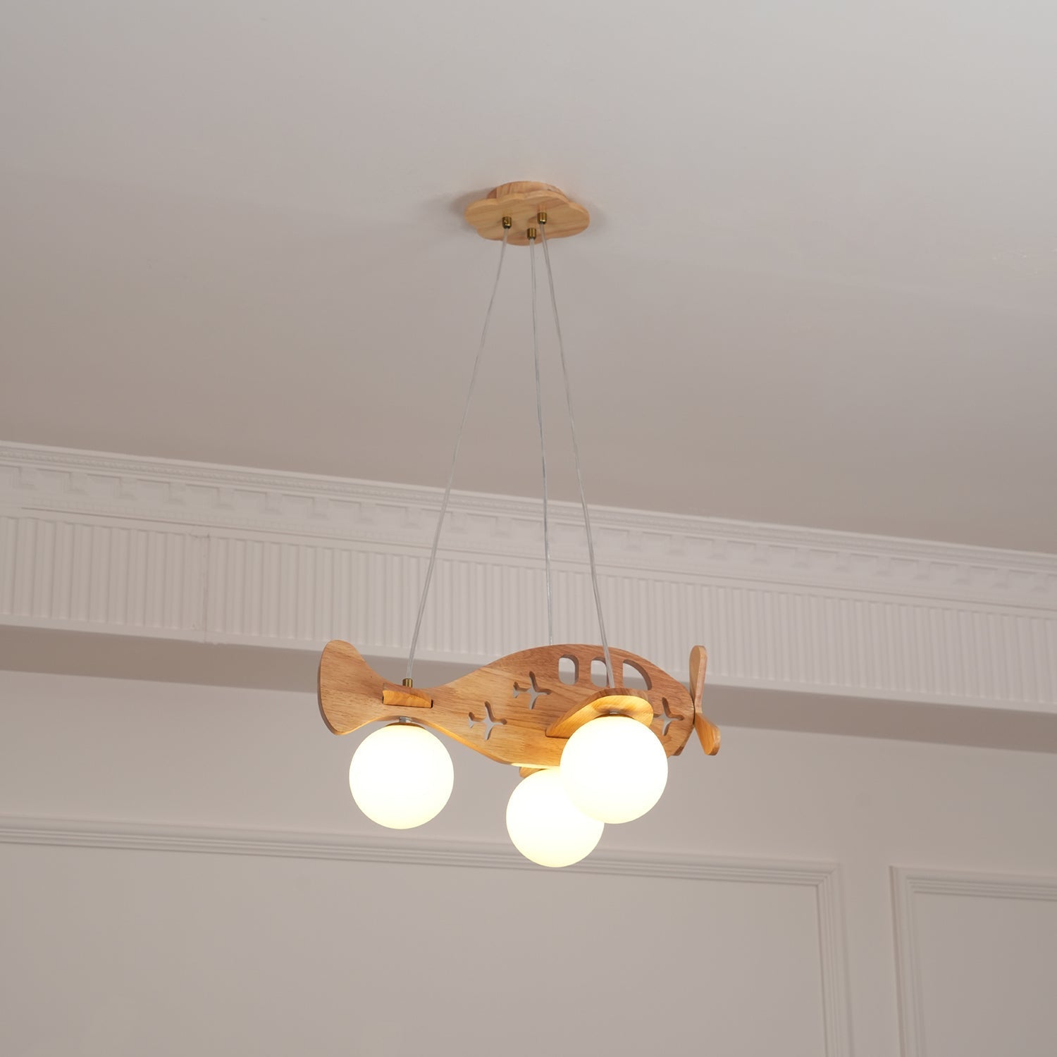 Airplane Pendant Lamp — Durable Construction, Bright Colors