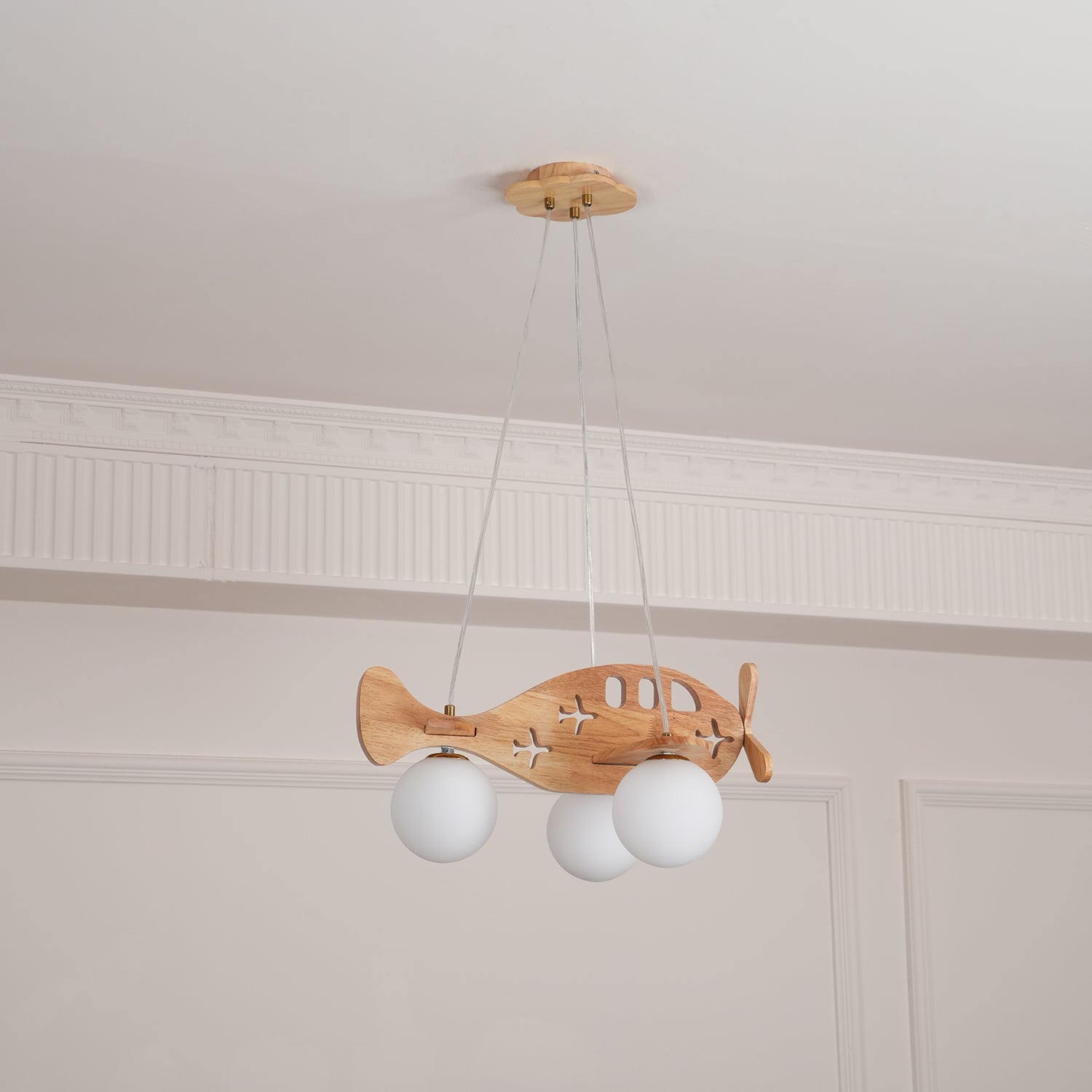 Airplane Pendant Lamp — Durable Construction, Bright Colors