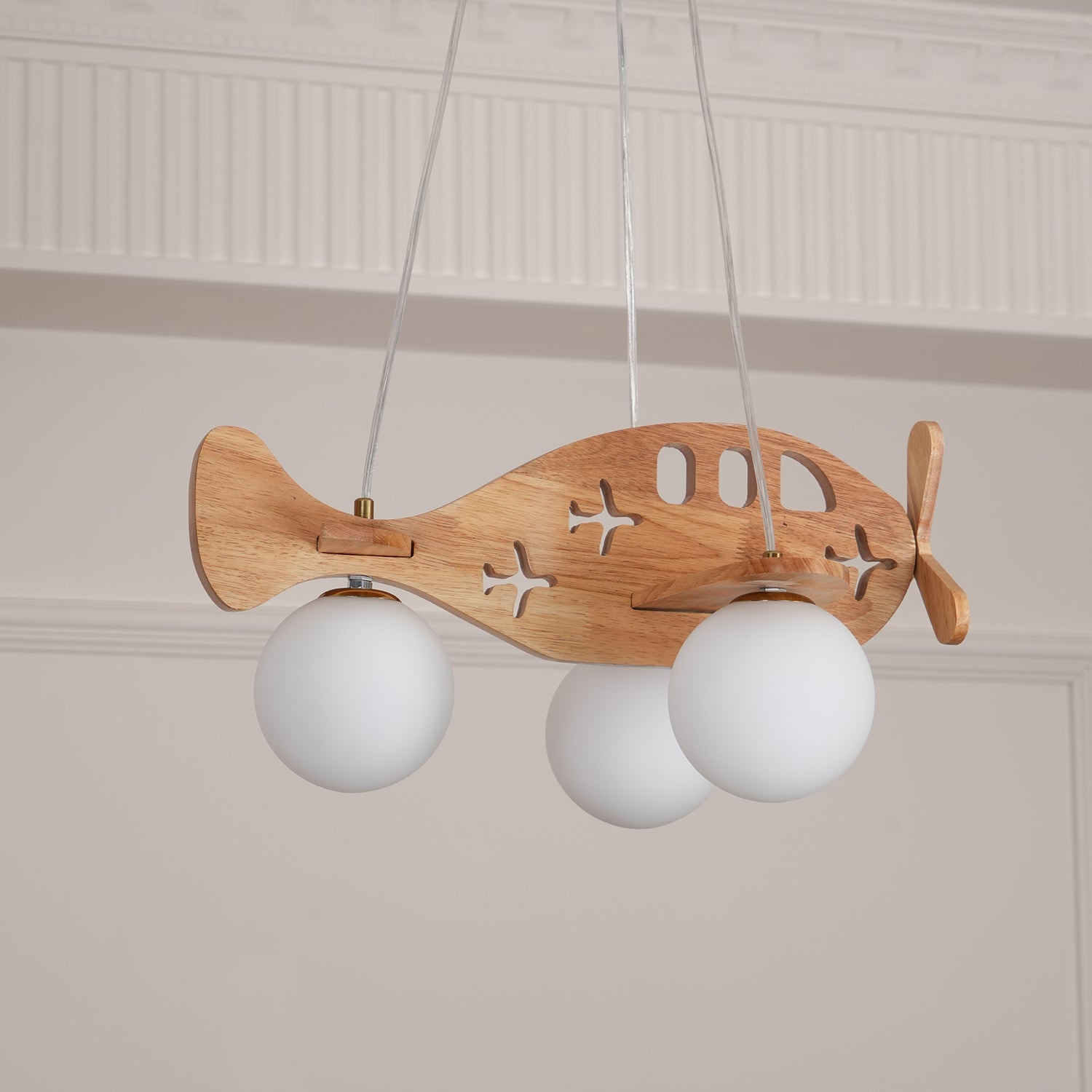 Airplane Pendant Lamp — Durable Construction, Bright Colors