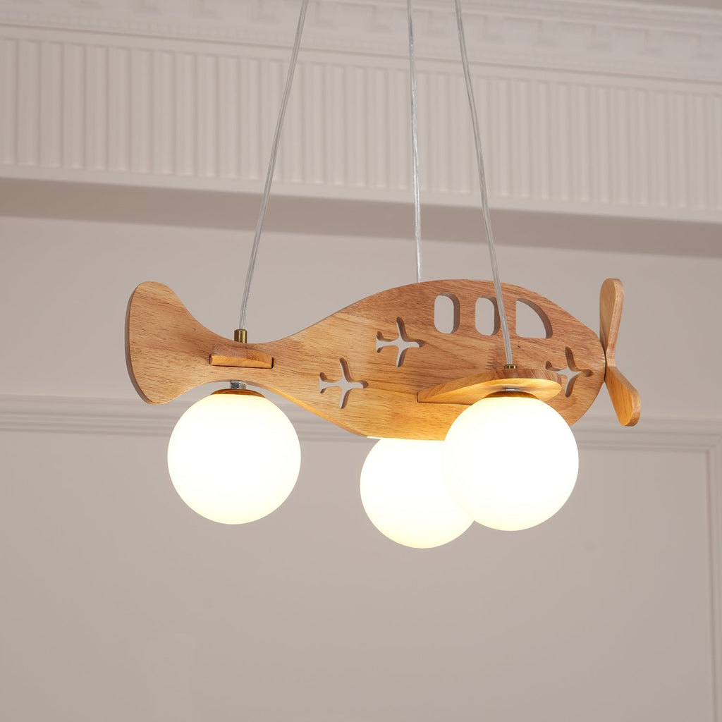 Airplane Pendant Lamp — Durable Construction, Bright Colors