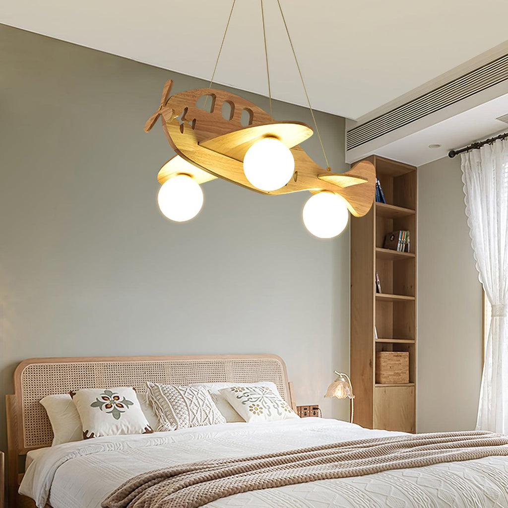 Airplane Pendant Lamp — Durable Construction, Bright Colors