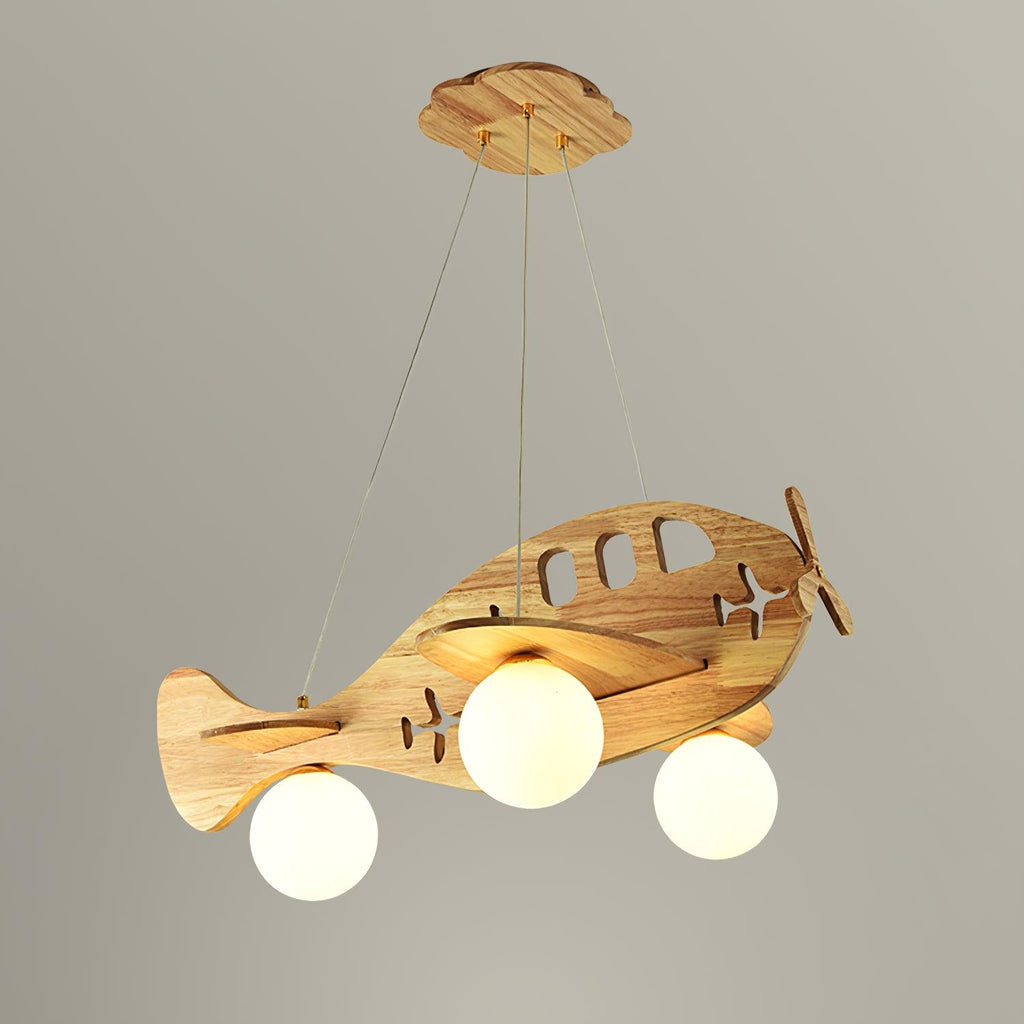 Airplane Pendant Lamp — Durable Construction, Bright Colors