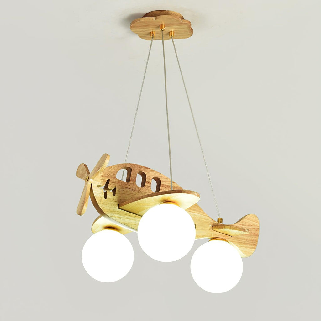 Airplane Pendant Lamp — Durable Construction, Bright Colors